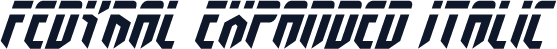 Fedyral Expanded Italic