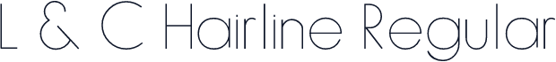 L & C Hairline Regular