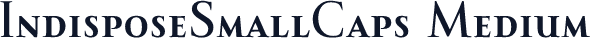 IndisposeSmallCaps Medium