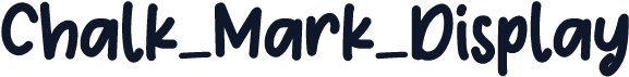 Chalk_Mark_Display