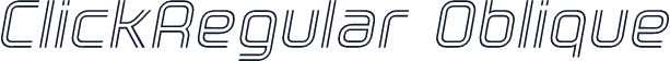 ClickRegular Oblique