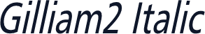 Gilliam2 Italic