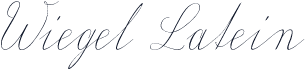 Wiegel Latein