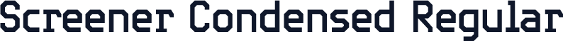 Screener Condensed Regular