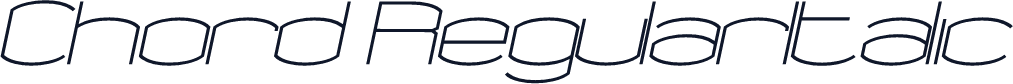 Chord RegularItalic