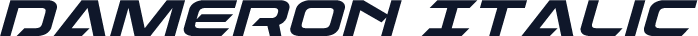 Dameron Italic
