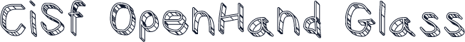 CiSf OpenHand Glass