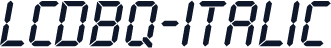 LCDBQ-Italic
