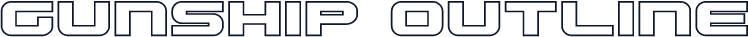 Gunship Outline