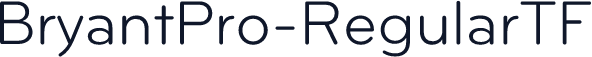 BryantPro-RegularTF
