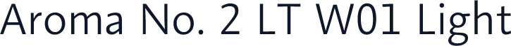 Aroma No. 2 LT W01 Light