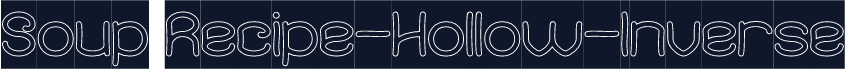 Soup Recipe-Hollow-Inverse