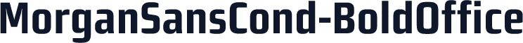 MorganSansCond-BoldOffice