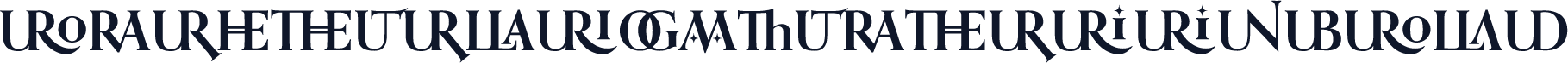 ☞OrpheusLigaturesII-Bold