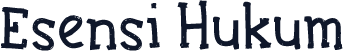 Esensi Hukum