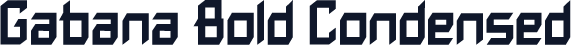 Gabana Bold Condensed