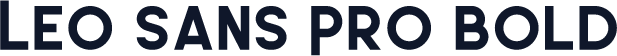 Leo Sans Pro Bold