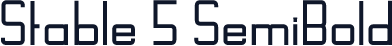 Stable 5 SemiBold