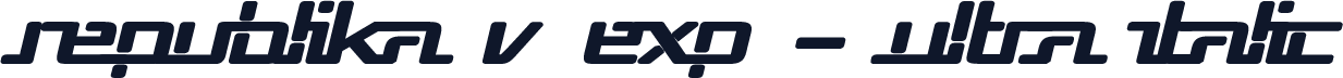 Republika V Exp - Ultra Italic