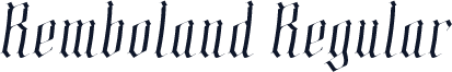 Remboland Regular