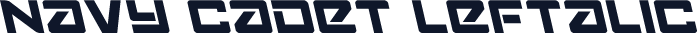 Navy Cadet Leftalic