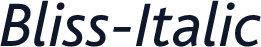 Bliss-Italic