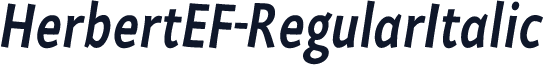 HerbertEF-RegularItalic