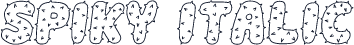 Spiky Italic