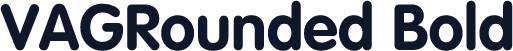 VAGRounded Bold