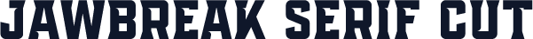 Jawbreak Serif Cut