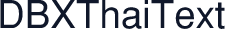 DBX ThaiText