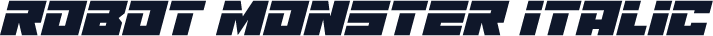 Robot Monster Italic