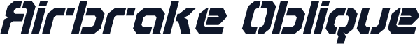 Airbrake Oblique