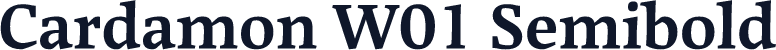 Cardamon W01 Semibold