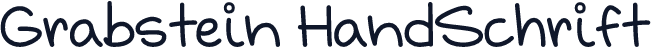 Grabstein HandSchrift