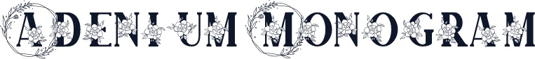 Adenium Monogram