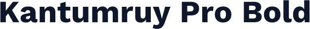 Kantumruy Pro Bold