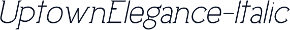 UptownElegance-Italic