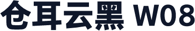仓耳云黑 W08