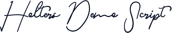 Holters Demo Script