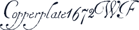 Copperplate1672WF