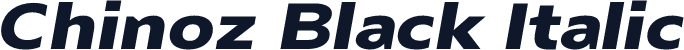 Chinoz Black Italic