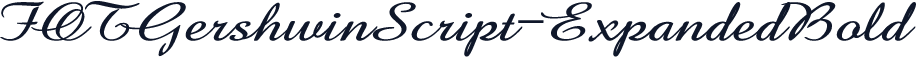 FOTGershwinScript-ExpandedBold