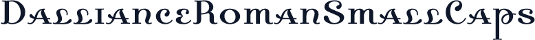 DallianceRomanSmallCaps
