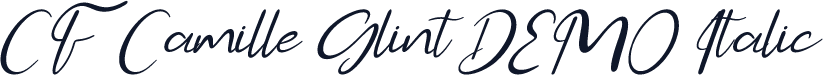 CF Camille Glint DEMO Italic