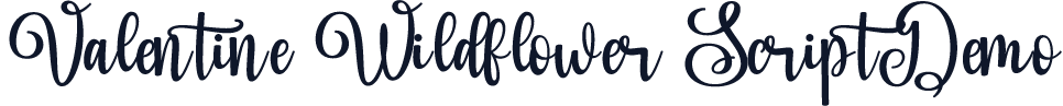 Valentine Wildflower ScriptDemo