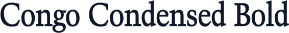 Congo Condensed Bold