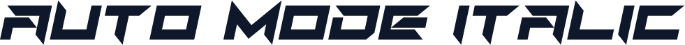 Auto Mode Italic