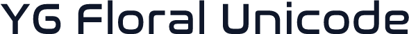 YG Floral Unicode