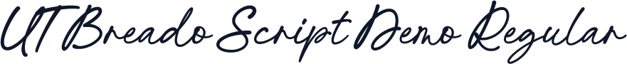 UT Breado Script Demo Regular